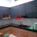 Hasil jadi kitchenset di Bantul Yogyakarta