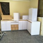 Persiapan pemasangan kitchen set di Sinduadi Sleman Yogyakarta