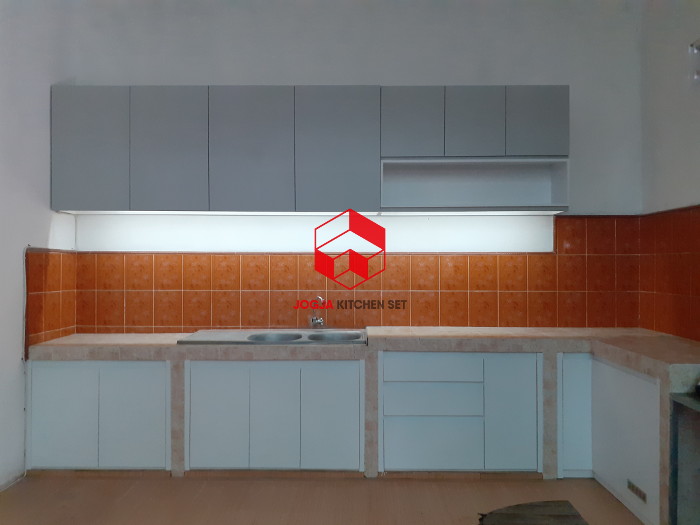 Foto hasil pemasangan kitchen set di Sedayu Bantul