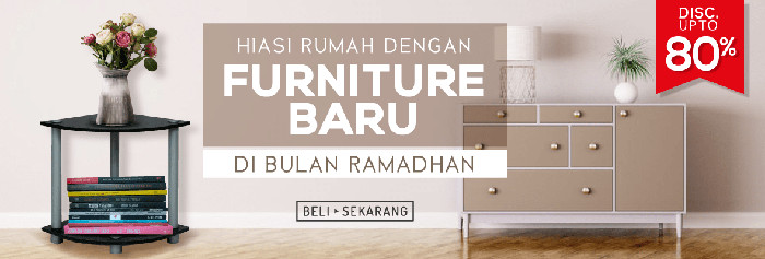 Diskon furniture di bulan Ramadhan, sumber giladiskon.com
