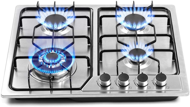 Gas stove stainless 4 burner, Sumber: ubuy.co.id