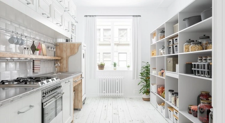 Pastikan dapur memiliki sistem penyimpanan cukup, Sumber: xyzstorage.com