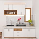 Gambar desain kitchen set di Berbah Sleman