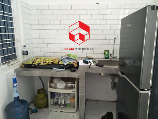 Kondisi dapur klien di wates kulon progo