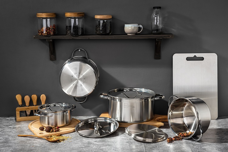 Peralatan dapur dari stainless, Sumber: pexels.com